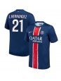 Paris Saint-Germain Lucas Hernandez #21 Hjemmedrakt 2024-25 Korte ermer